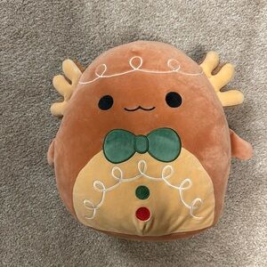 EUC Gingerbread Axolotl - 12”